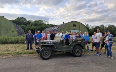 Airfield Heritage talk and walk – mission accomplished!