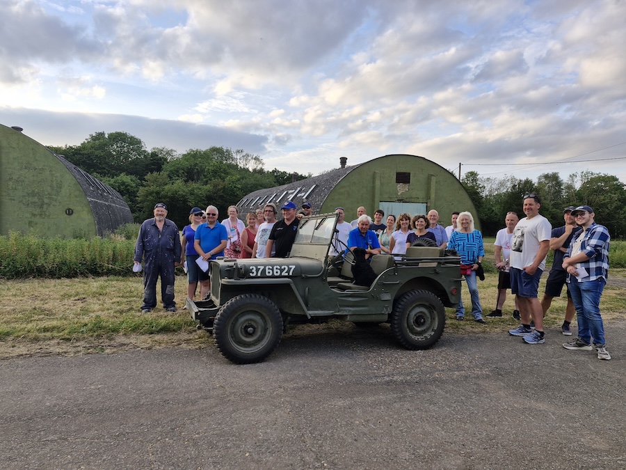 RHG at the Airfield Tour