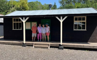 RHG visits the Great War Huts