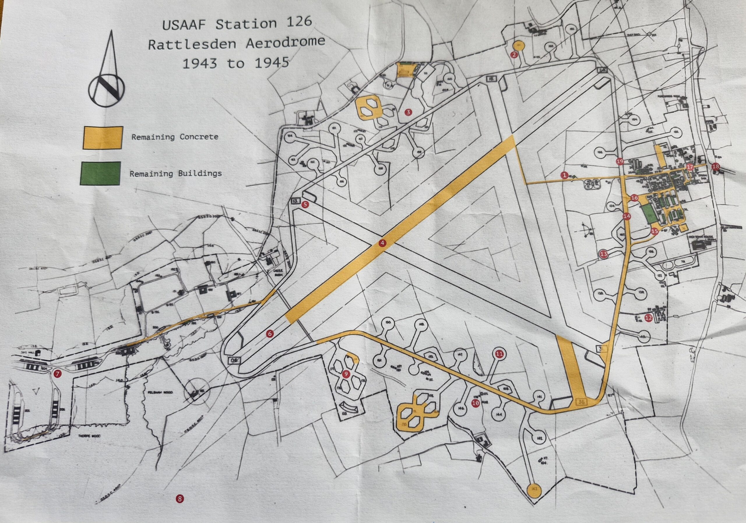 rattlesden airfield map